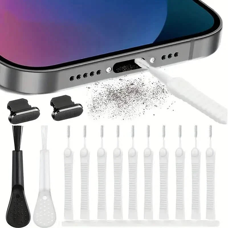10-Pieces: Multifunctional Mini Cleaning Brush Dust Removal