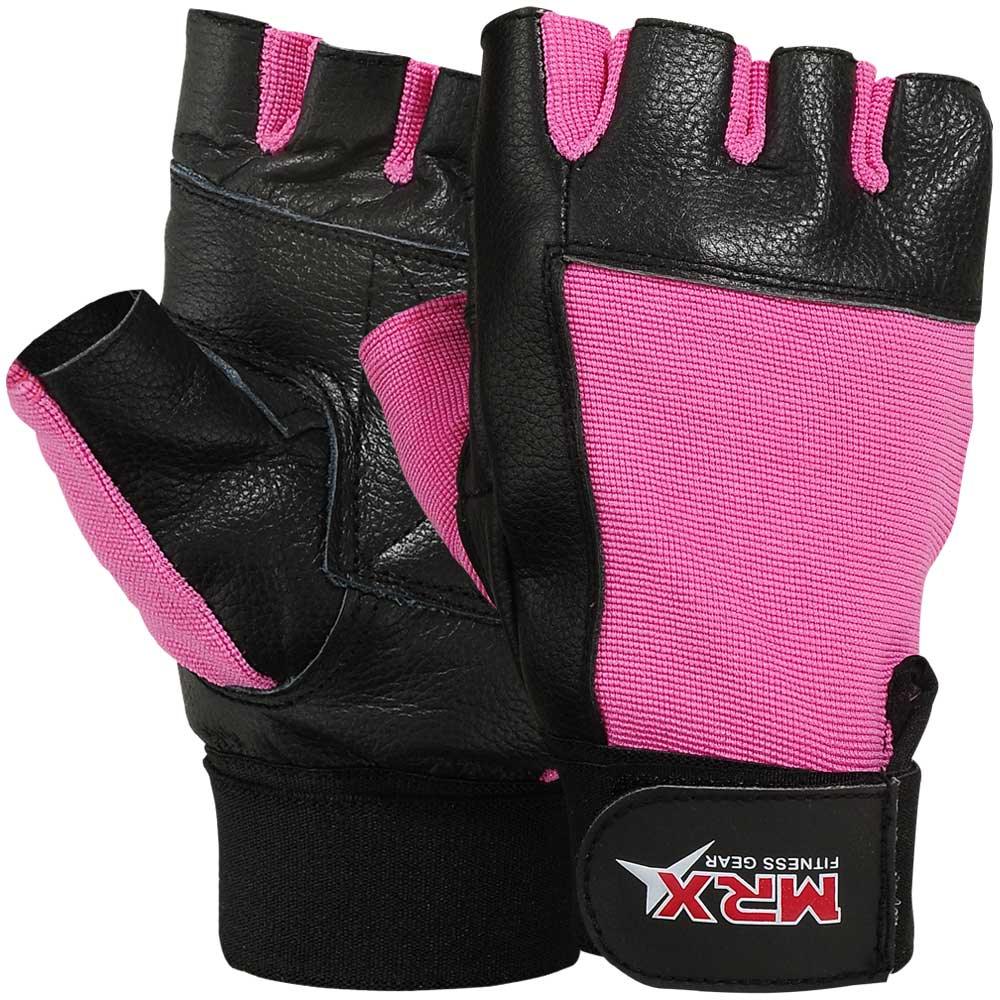 MRX Women's Weightlifting Gloves Gym Workout Lifting Glove 2602-pnk