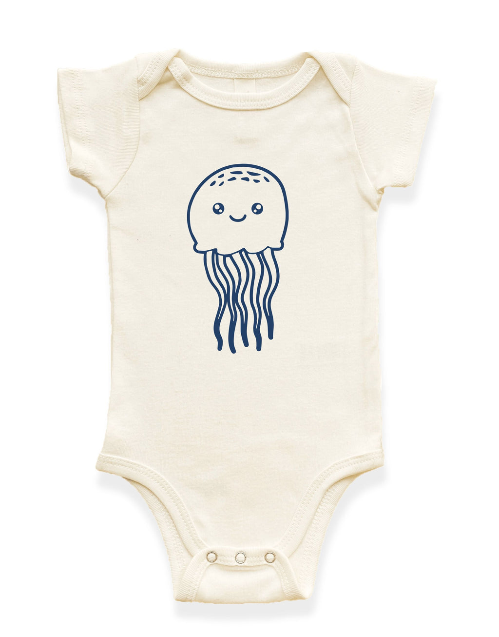 Jellyfish Organic Cotton Baby Bodysuit