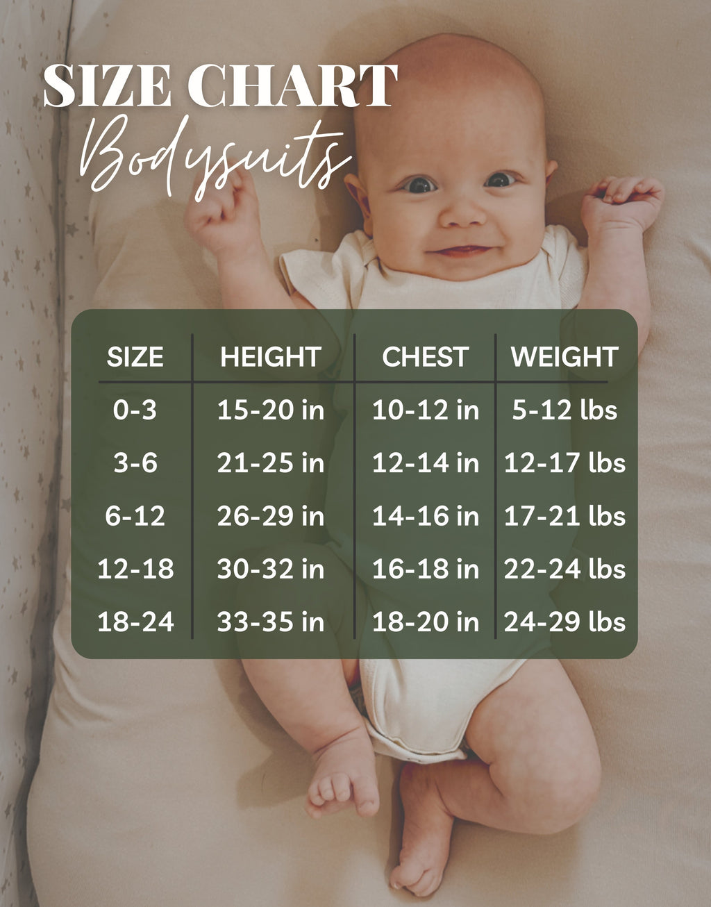 Besitos Organic Baby Bodysuit
