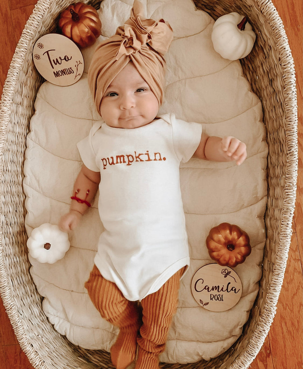 Pumpkin Organic Baby Bodysuit