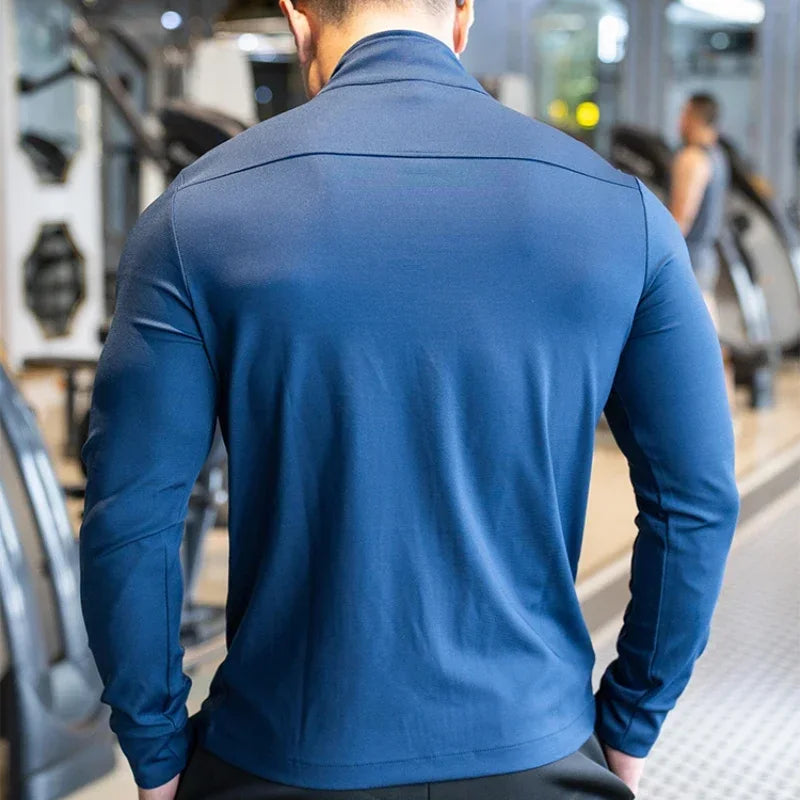 Men's Zipped Sport Jacket | Gym, Running & Outdoor Training