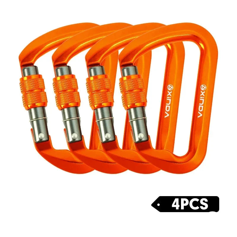 High-Strength Aluminum Carabiner: for Outdoor Enthusiasts