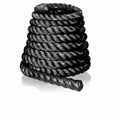 Battle Ropes with Protective Sleeve Home Gym Strength Training