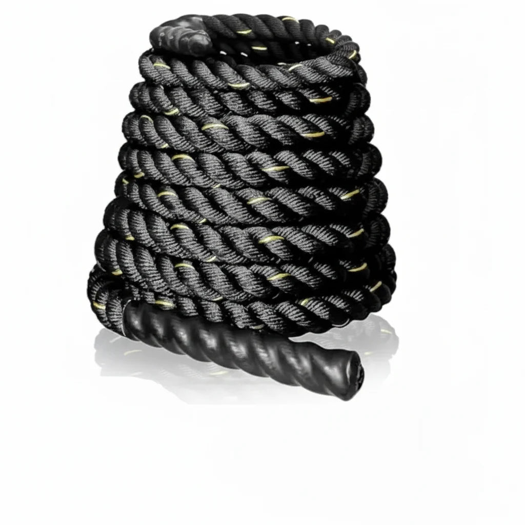 Battle Ropes with Protective Sleeve Home Gym Strength Training