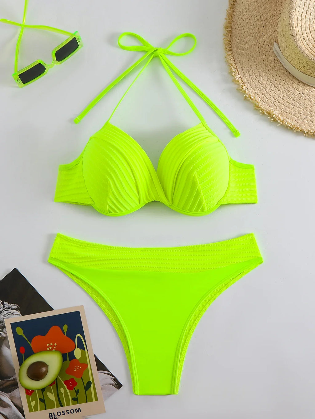 Sexy Push Up Bikini 2025 Women Swimsuit Two Piece Swimwear Female Thong Bikinis Set White Swim Bathing Suits Brazilian Biquini