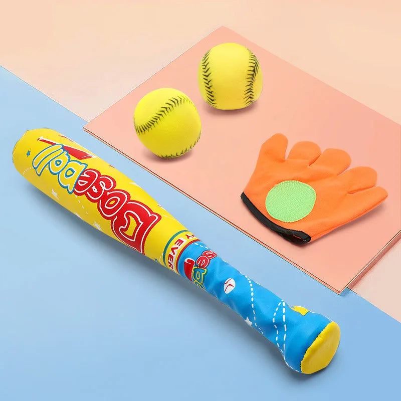 4 Piece Kids Baseball Kit for Backyard Fun