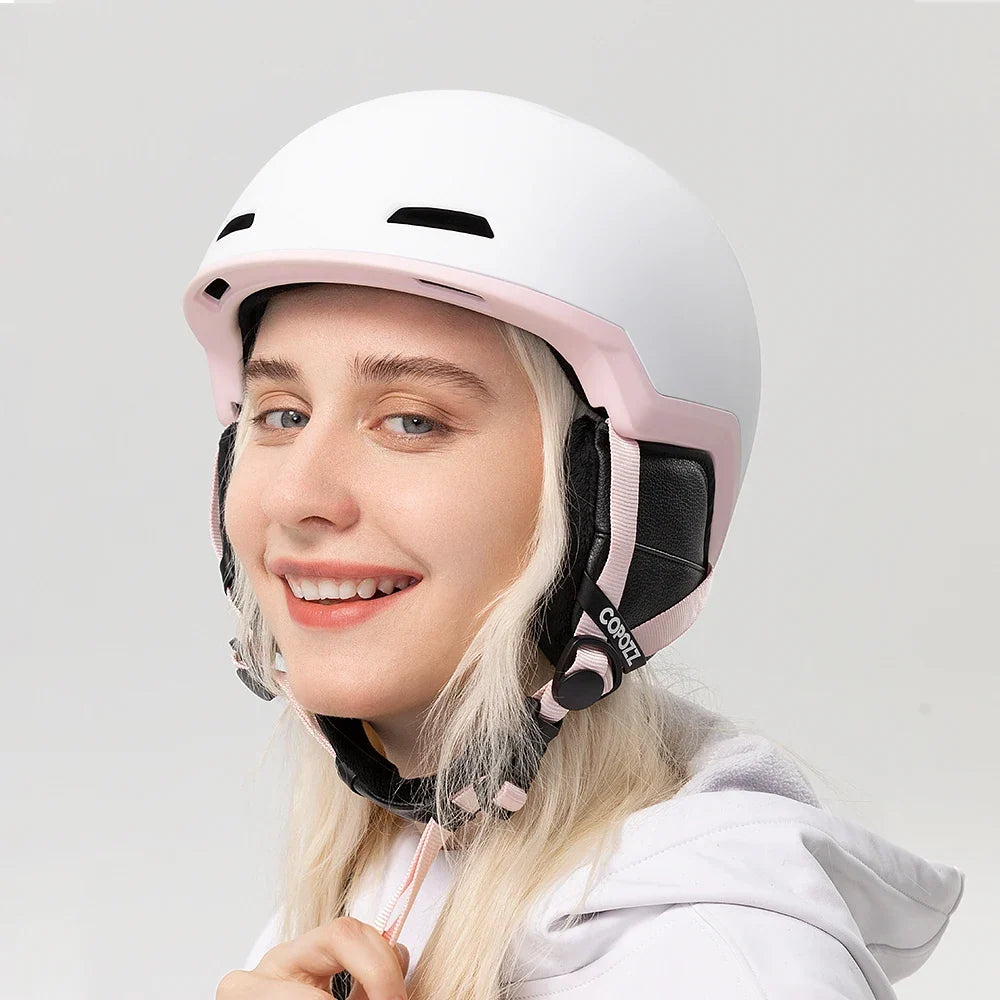 Half Covered Ski Helmet