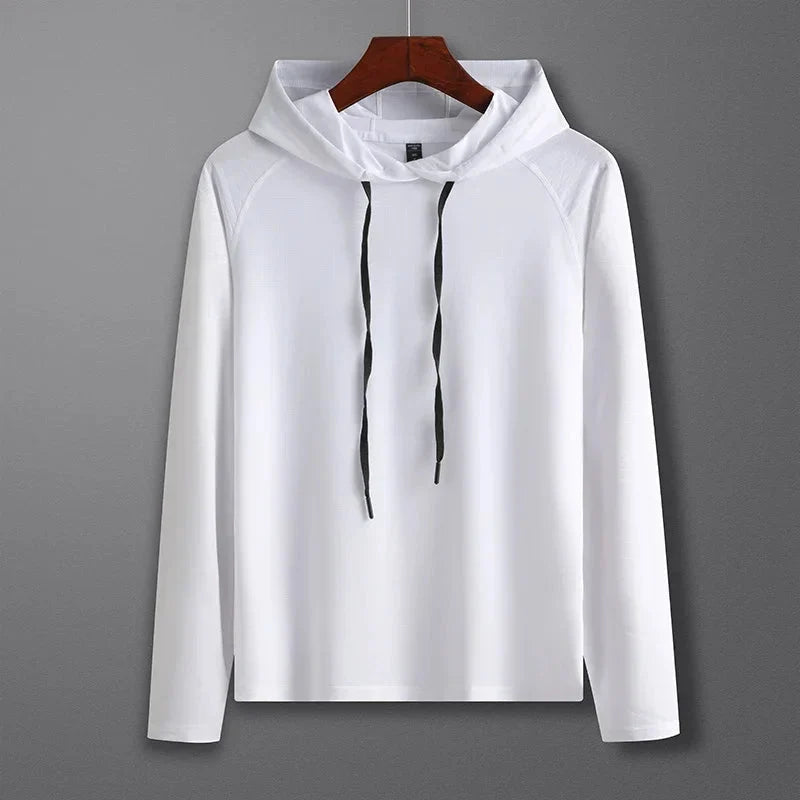 Men's Quick-Dry Outdoor Sports Hoodies Activewear Running Tops