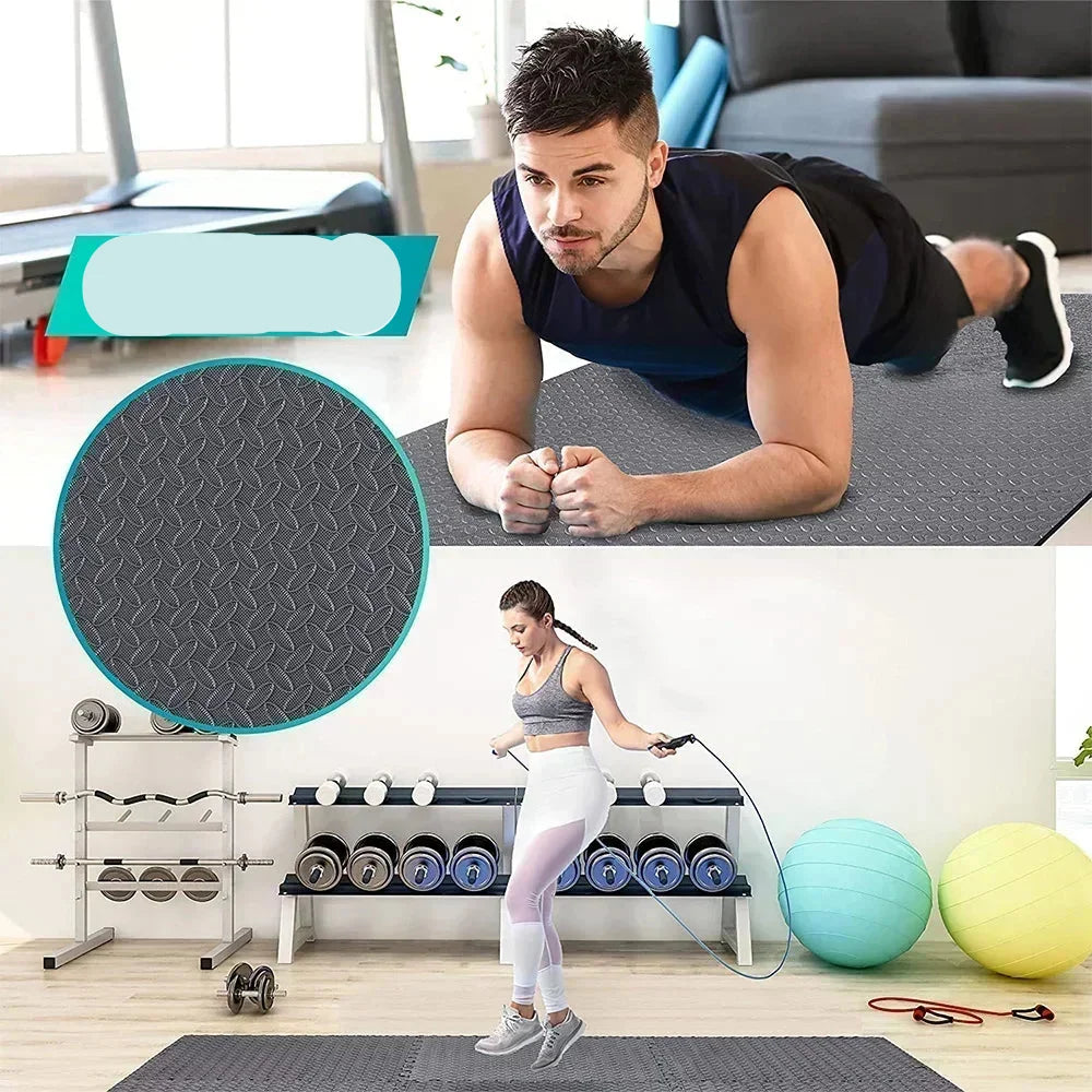 4-20 Pcs Exercise Mats Home Gym Flooring Solution