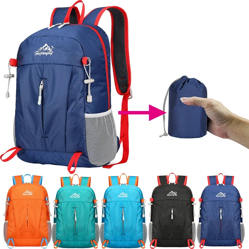 17L Foldable Backpack for Hiking, Climbing & Travel