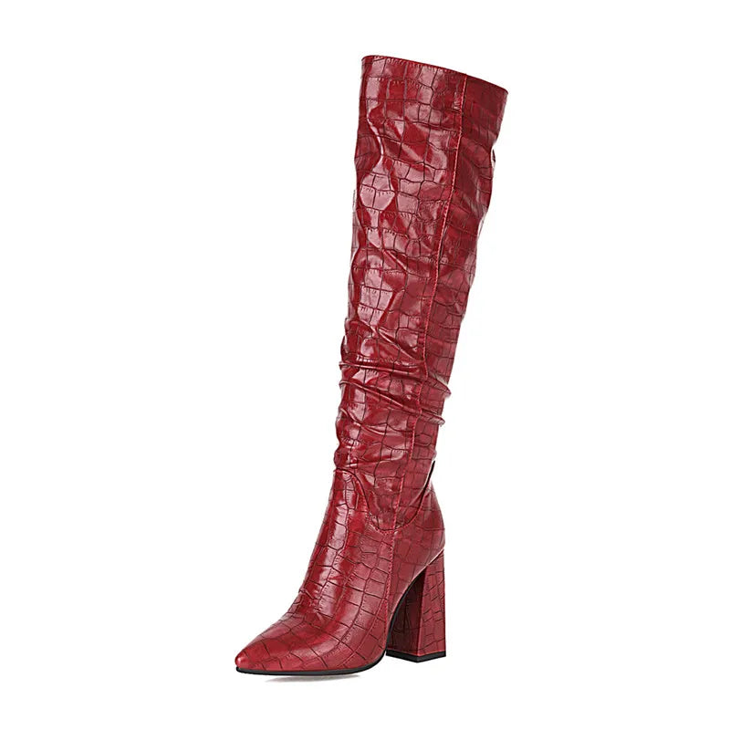 The Winter Boot: Knee High Cowboy Boots