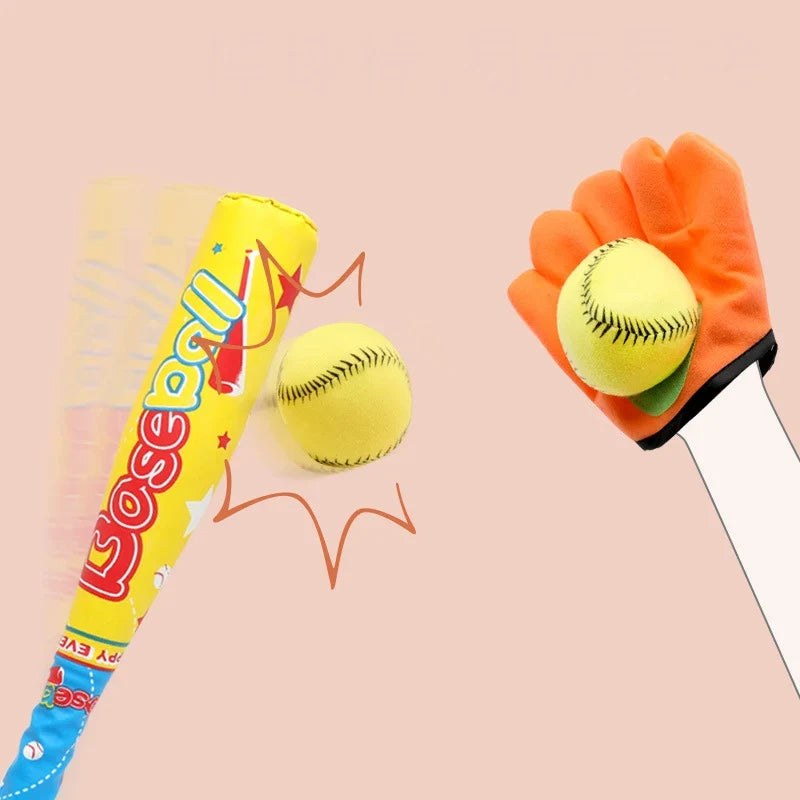 4 Piece Kids Baseball Kit for Backyard Fun