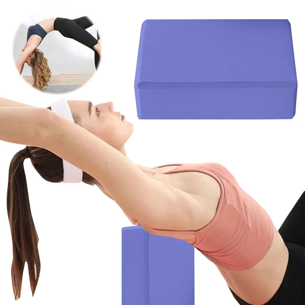Yoga Blocks & Pilates Bricks Home Fitness