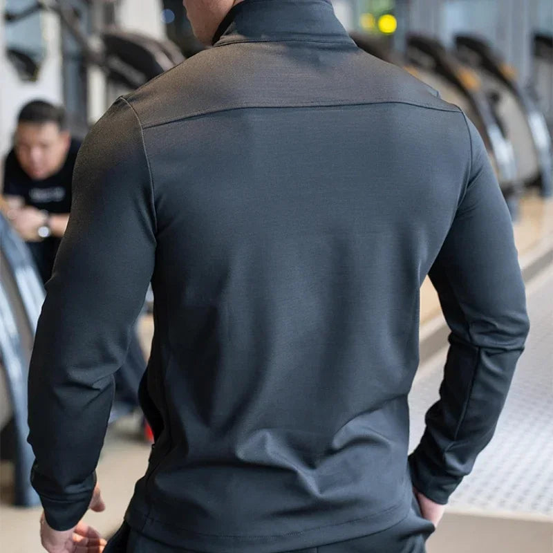 Men's Zipped Sport Jacket | Gym, Running & Outdoor Training