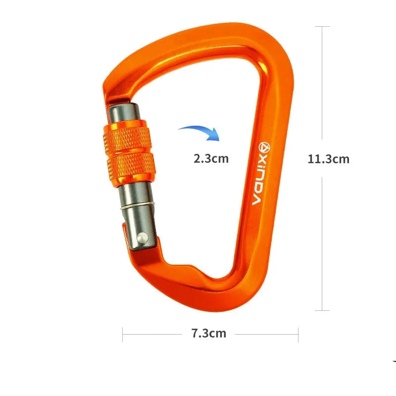 High-Strength Aluminum Carabiner: for Outdoor Enthusiasts