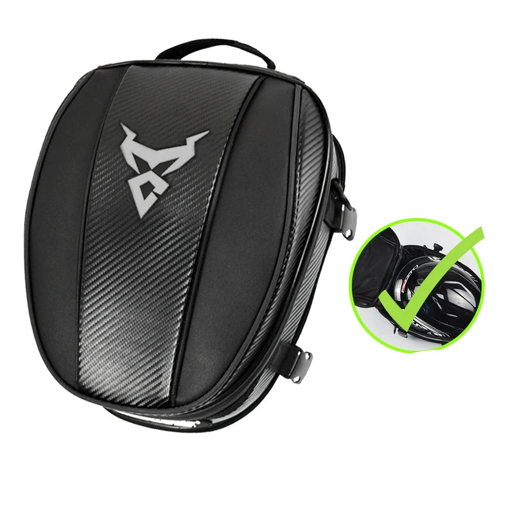 Conquer Any Ride Multifunction Motorcycle Rear Seat Bag with High Capacity