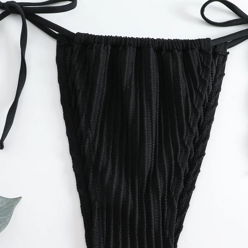 Sexy White Micro Bikini Women Swimsuit Swimwear Triangle Biquini Thong Bikinis Set White Swimming Female Bathing Suits Beachwear