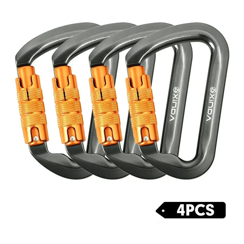 High-Strength Aluminum Carabiner: for Outdoor Enthusiasts