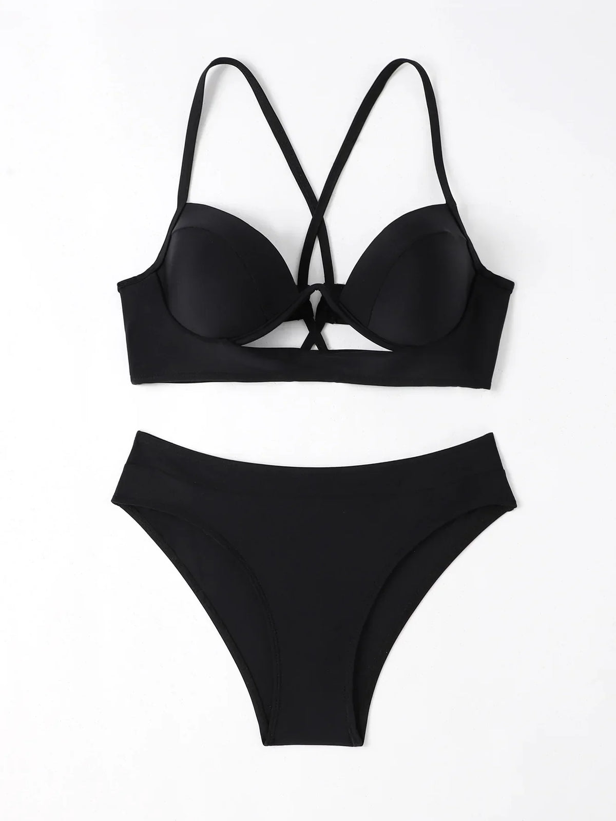 New Leopard Push Up Bikini 2026 Brazilian Biquini High Waist Thong Swimsuit Women Cut Out Bathing Suit Halter Swimwear Monokini