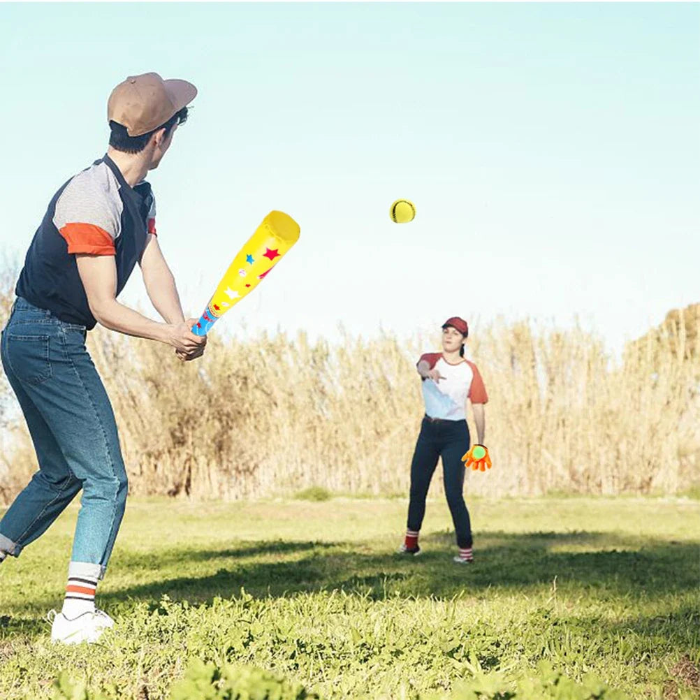 4 Piece Kids Baseball Kit for Backyard Fun