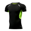 Men's Short Sleeve Compression Gym & Running Shirt