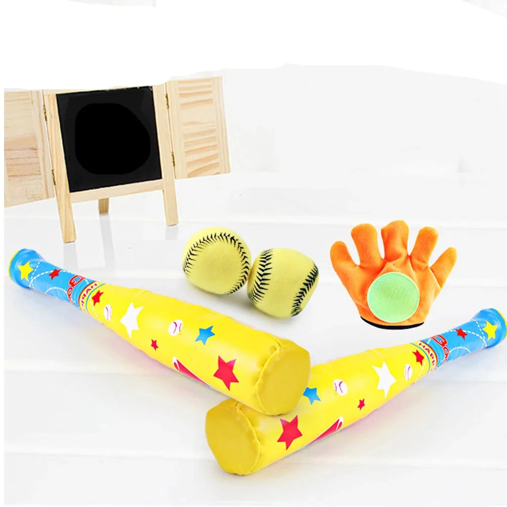 4 Piece Kids Baseball Kit for Backyard Fun