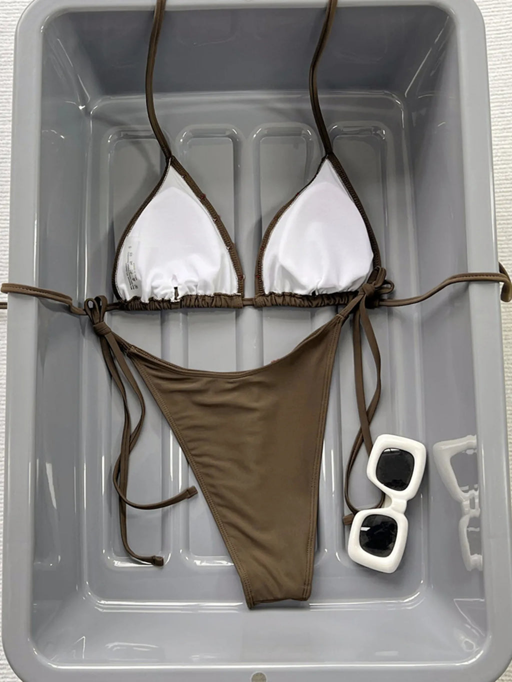 Sexy Micro Bikini 2026 Women Swimsuit Female Swimwear Thong Bikinis Set Brazilian Beach Wear Bathing Suit Solid Biquini