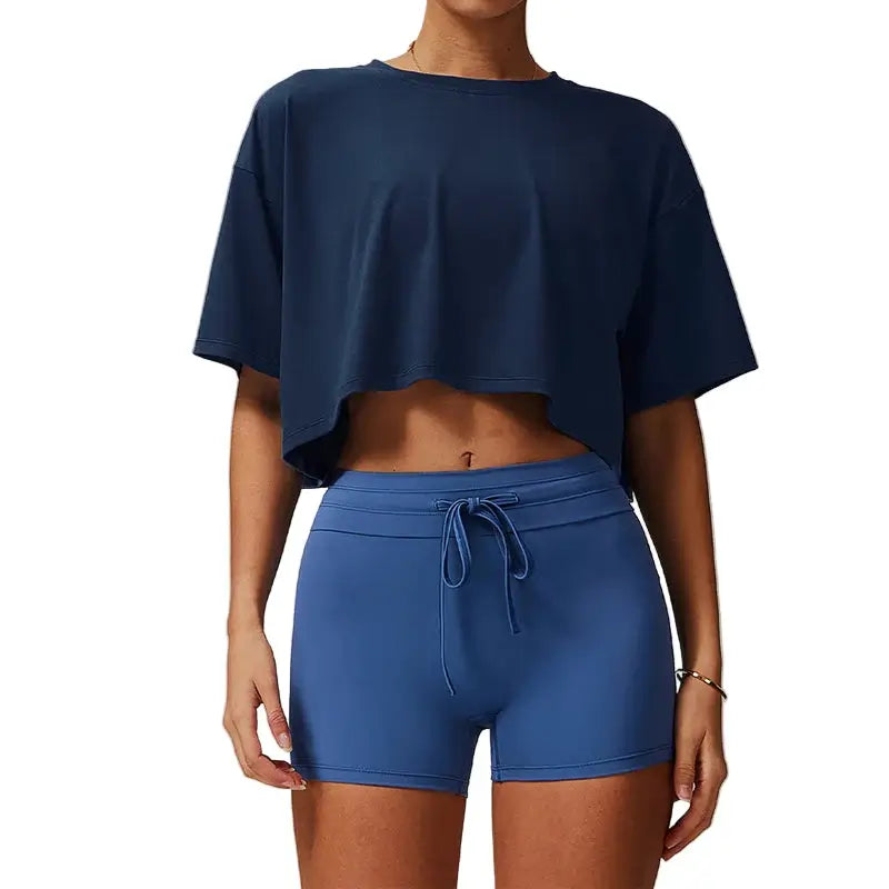 Women’s Loose Workout T-Shirt for Yoga, Running & Gym