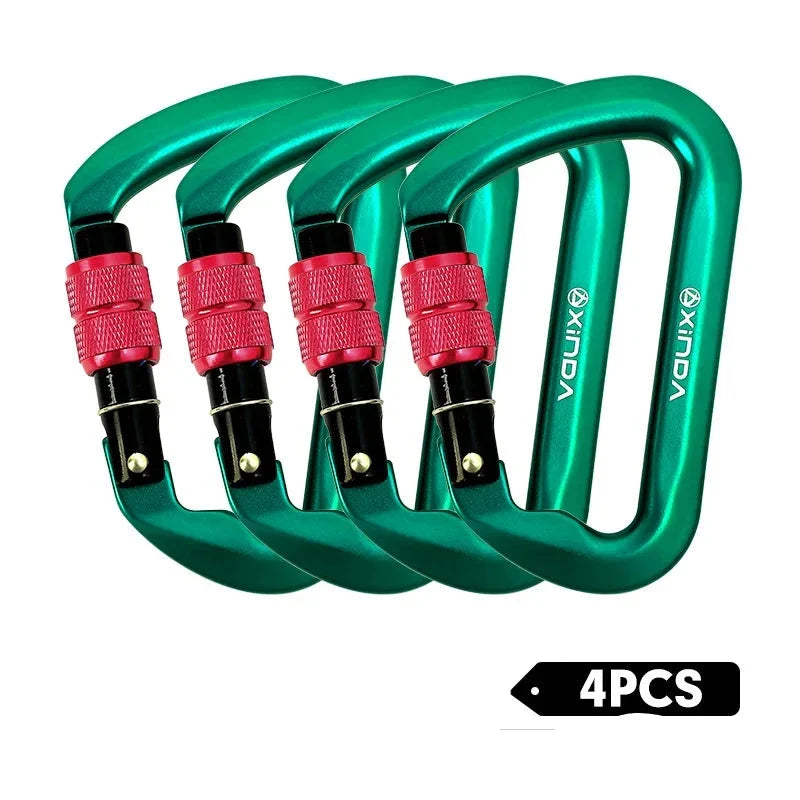 High-Strength Aluminum Carabiner: for Outdoor Enthusiasts