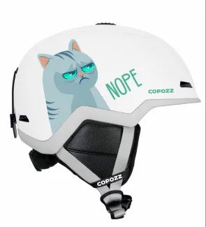Half Covered Ski Helmet