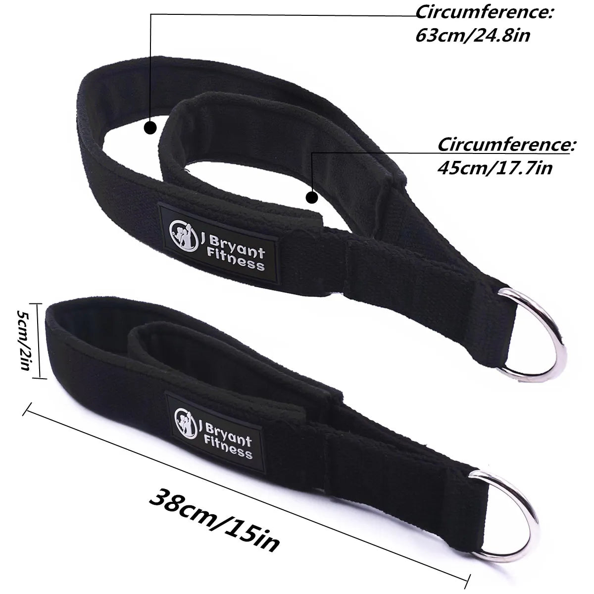 Pilates Double Loop Straps for Reformer (1 Pair)