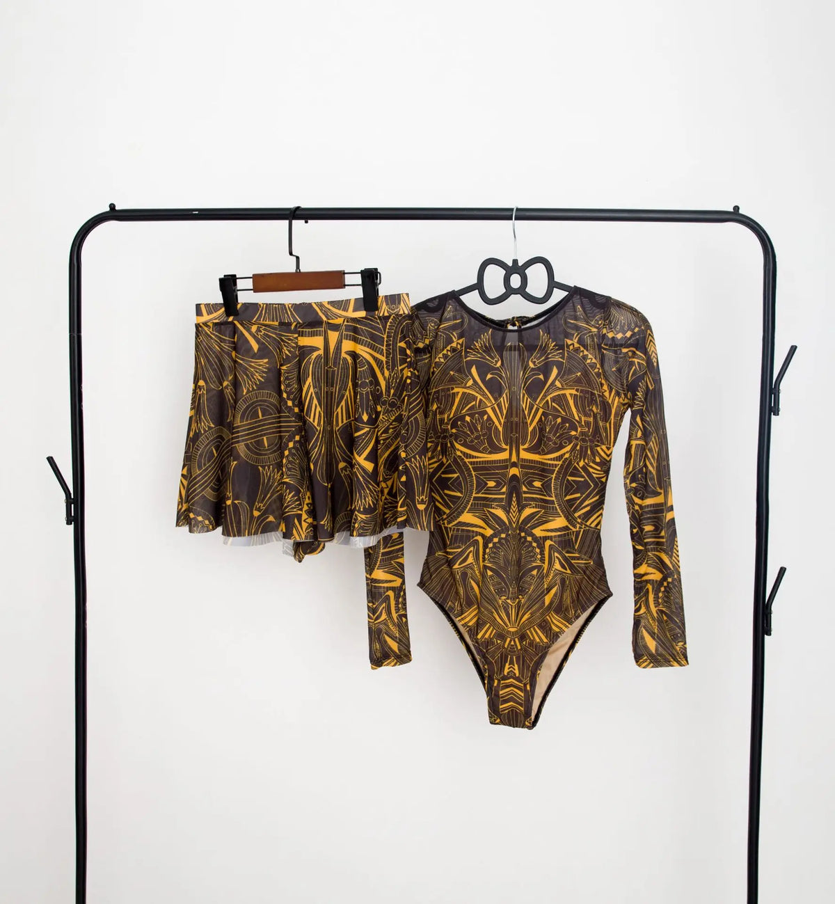 2026 New Sexy Print One Piece Swimsuit Women Swimwear Monokini Long Sleeve Bathing Suit Female Bodysuit Surfing Swim Wear Beach