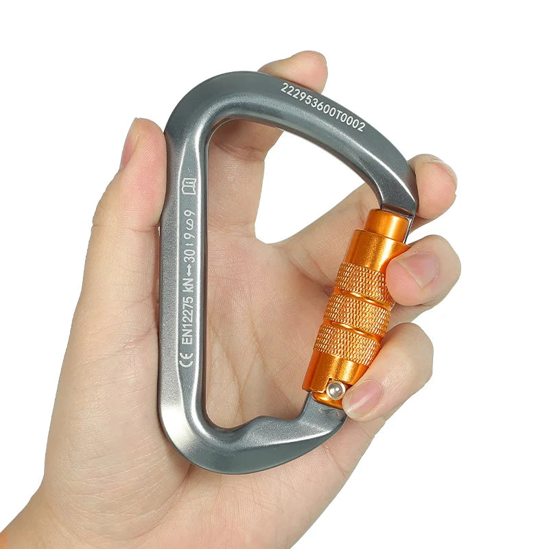 High-Strength Aluminum Carabiner: for Outdoor Enthusiasts