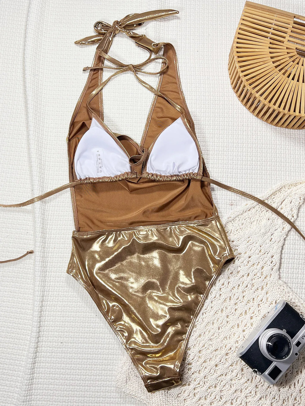 2026 Sexy Women One Piece Swimsuit Swimwear Female Solid Push Up Thong Bather Bathing Suit Monokini Brazilian Swimming Suits