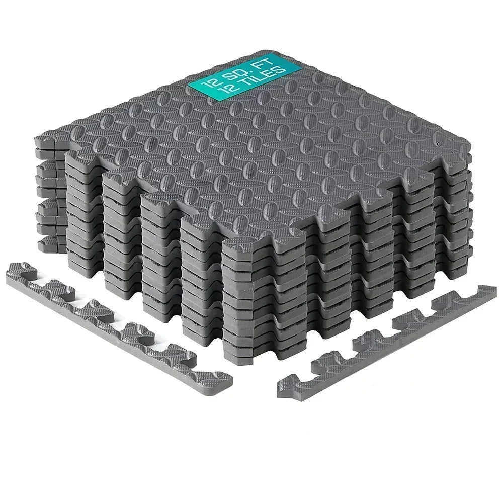 4-20 Pcs Exercise Mats Home Gym Flooring Solution