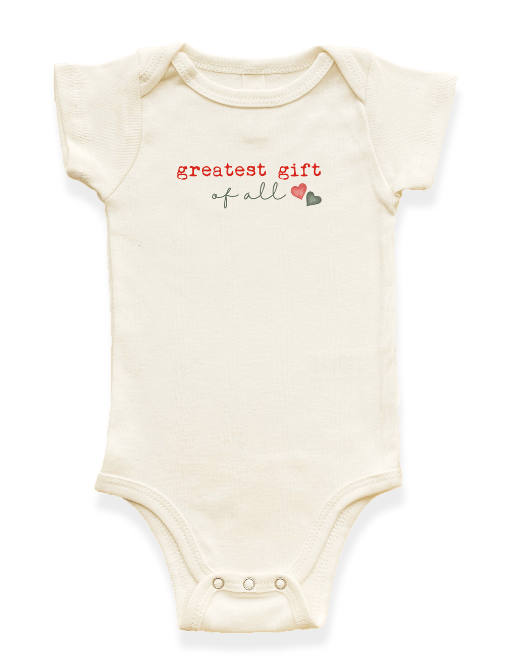 Greatest Gift Of All Organic Baby Bodysuit