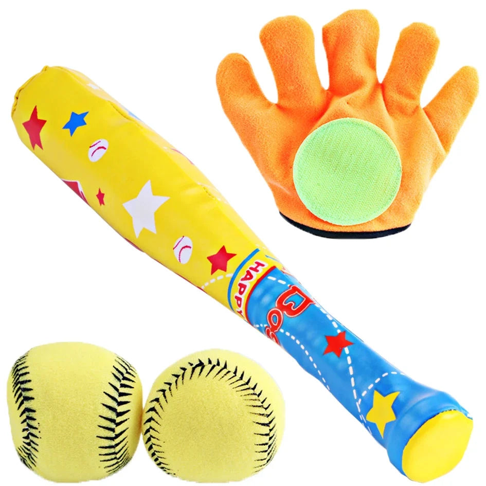 4 Piece Kids Baseball Kit for Backyard Fun