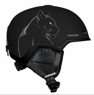 Half Covered Ski Helmet