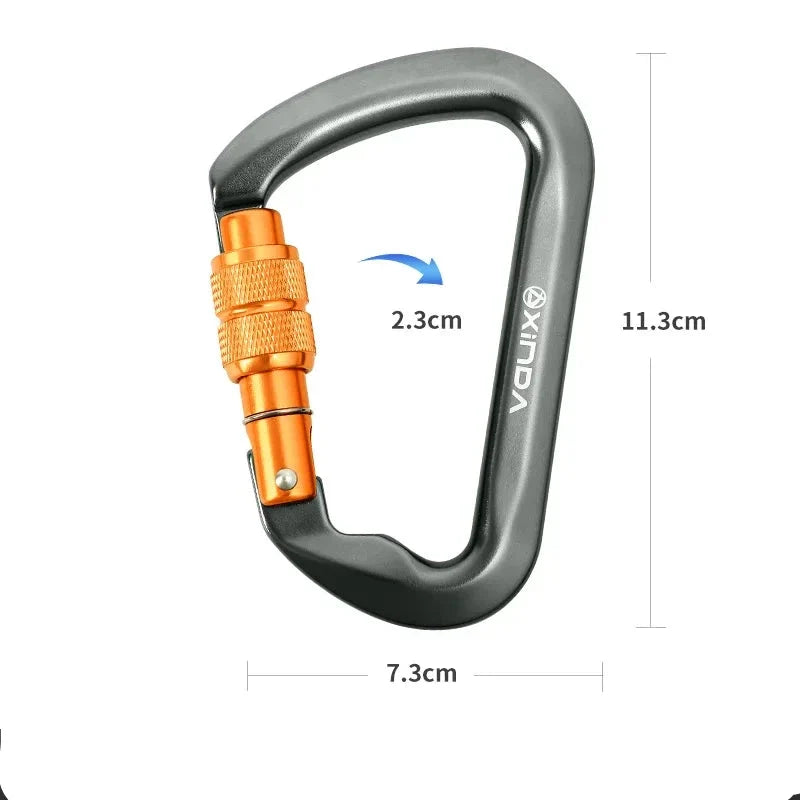High-Strength Aluminum Carabiner: for Outdoor Enthusiasts