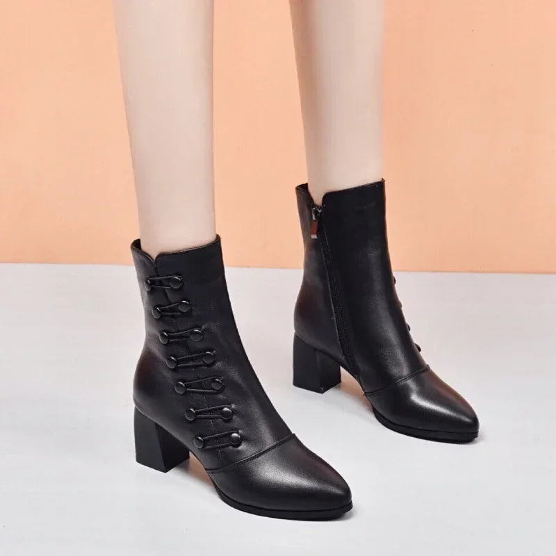 Designer Ankle Boots Women's Big Sizes