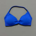 HISTELLO Impact Strappy Bra Gym Top Women High Support Thin Strap Halter Sports Seamless Bras Scrunch Push-up Workout Yoga Tanks