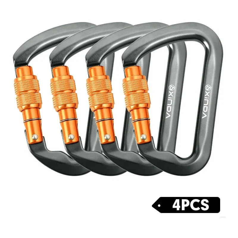 High-Strength Aluminum Carabiner: for Outdoor Enthusiasts