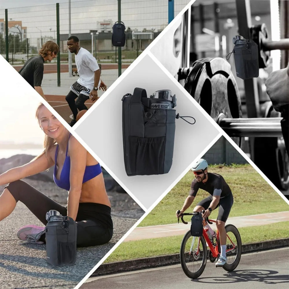 Super Strong Magnetic Gym Bag – Portable Fitness Storage for Phone, Water Bottle & Sports Accessories