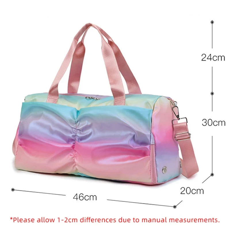 Durable Women's Bags with Shoe Compartment for Gym & Travel