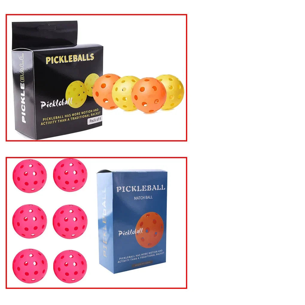 6 Pack PE Material Golf Hole Balls High Elastic for Training