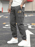 Men’s Outdoor Multi-Pocket Cargo Sweatpants