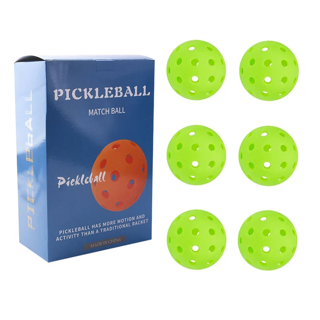 6 Pack PE Material Golf Hole Balls High Elastic for Training