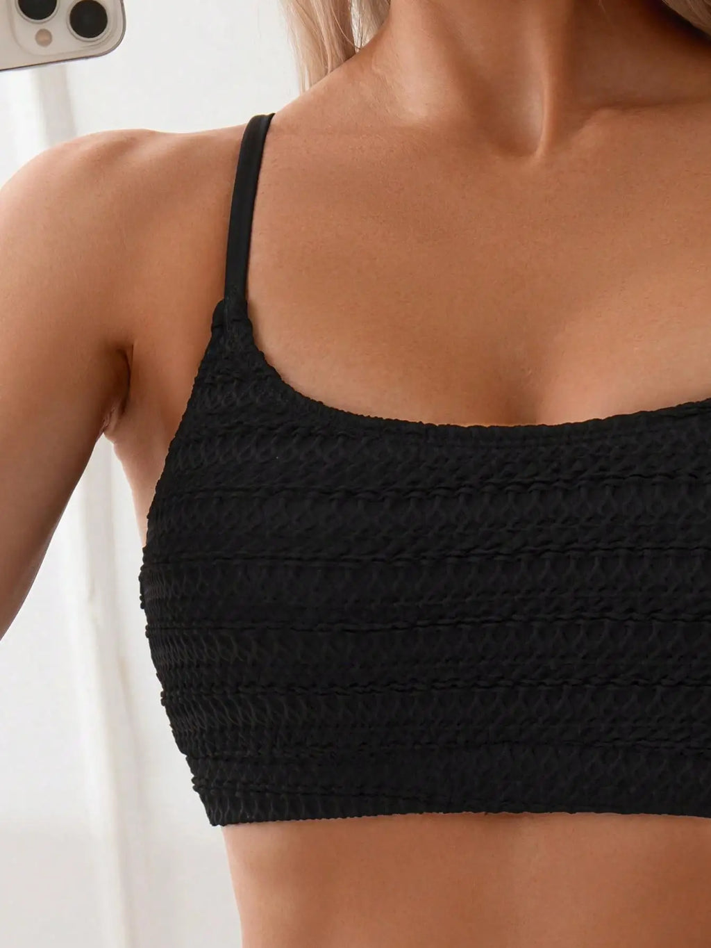Two-Pieces Women Bikinis Black 2025 Push-Up Padded Bra High Waisted Bikini Set Swimsuit Swimwear Bathing Suit Beachwear Biquini