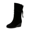Vintage Suede Ankle Boots